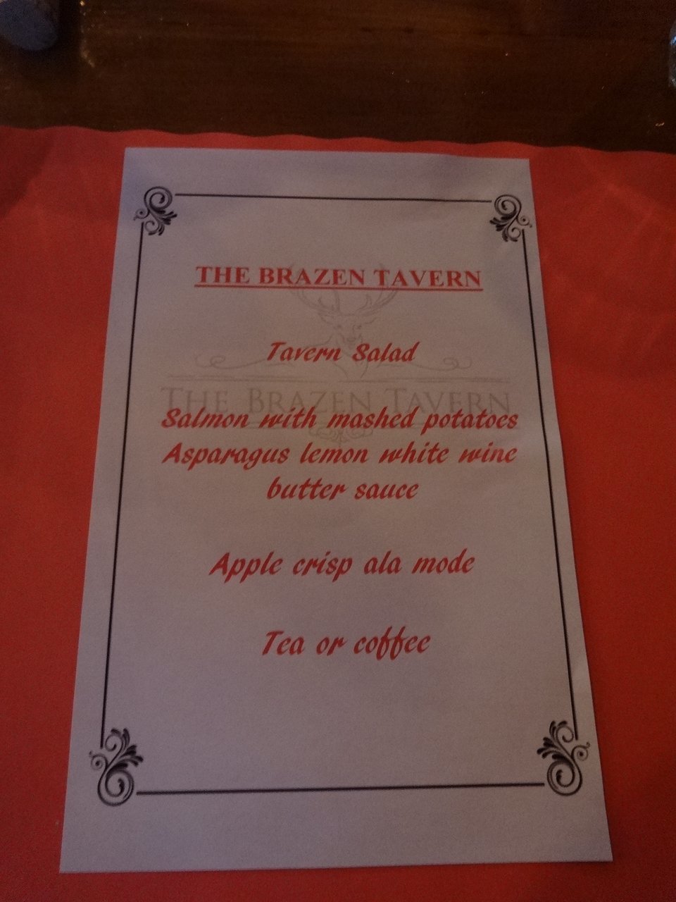 The Brazen Tavern