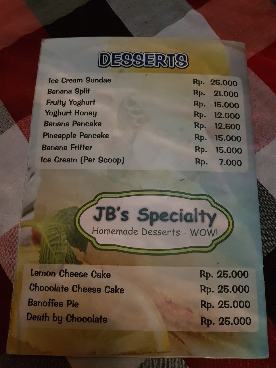 JB`s Warung Makan