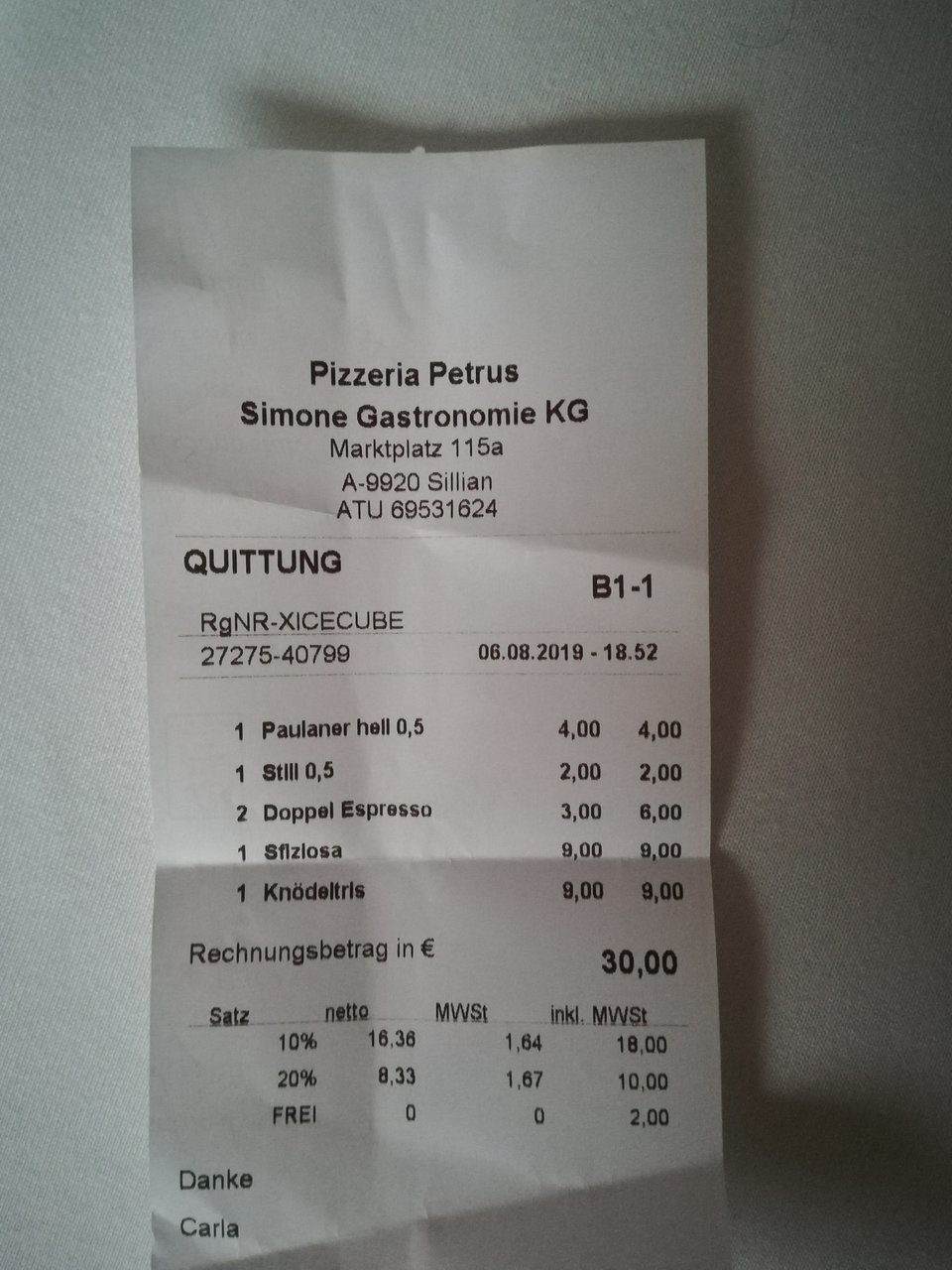 Pizzeria Petrus