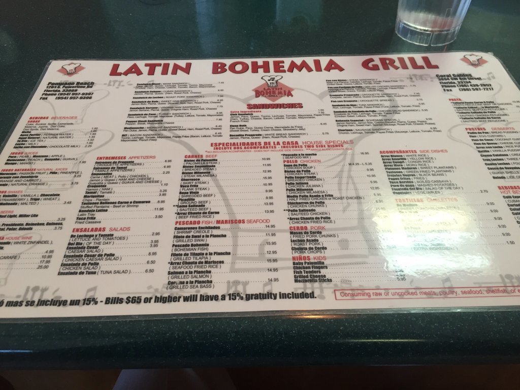 latin bohemia grill