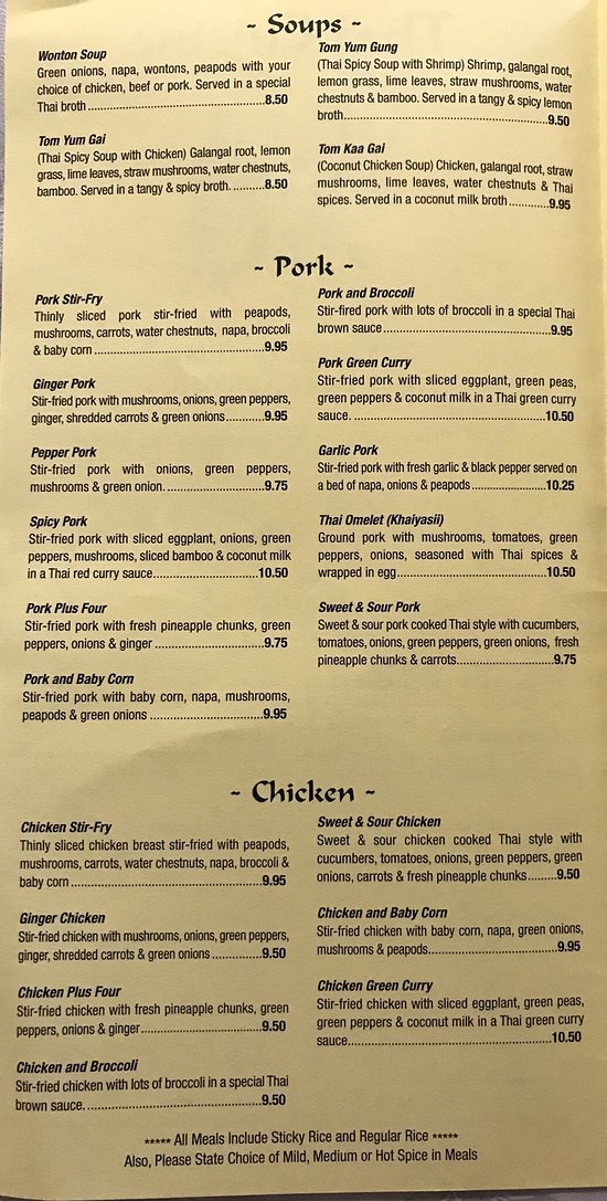 thai Cuisine