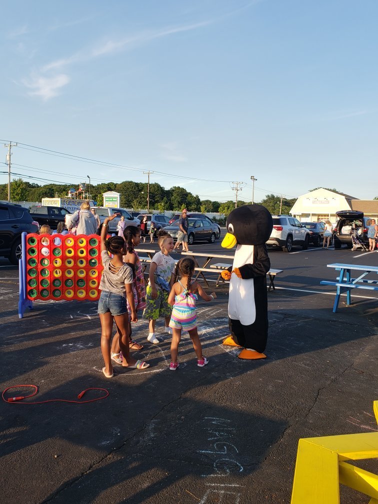 Penguins Ice Cream Igloo