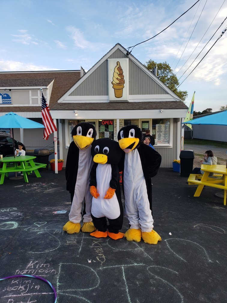 Penguins Ice Cream Igloo