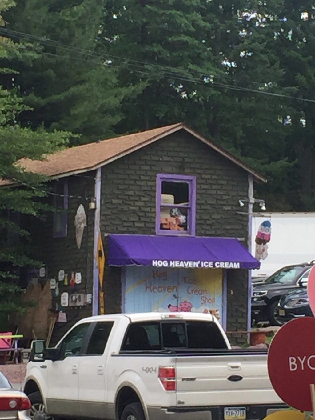 Hog heaven ice cream