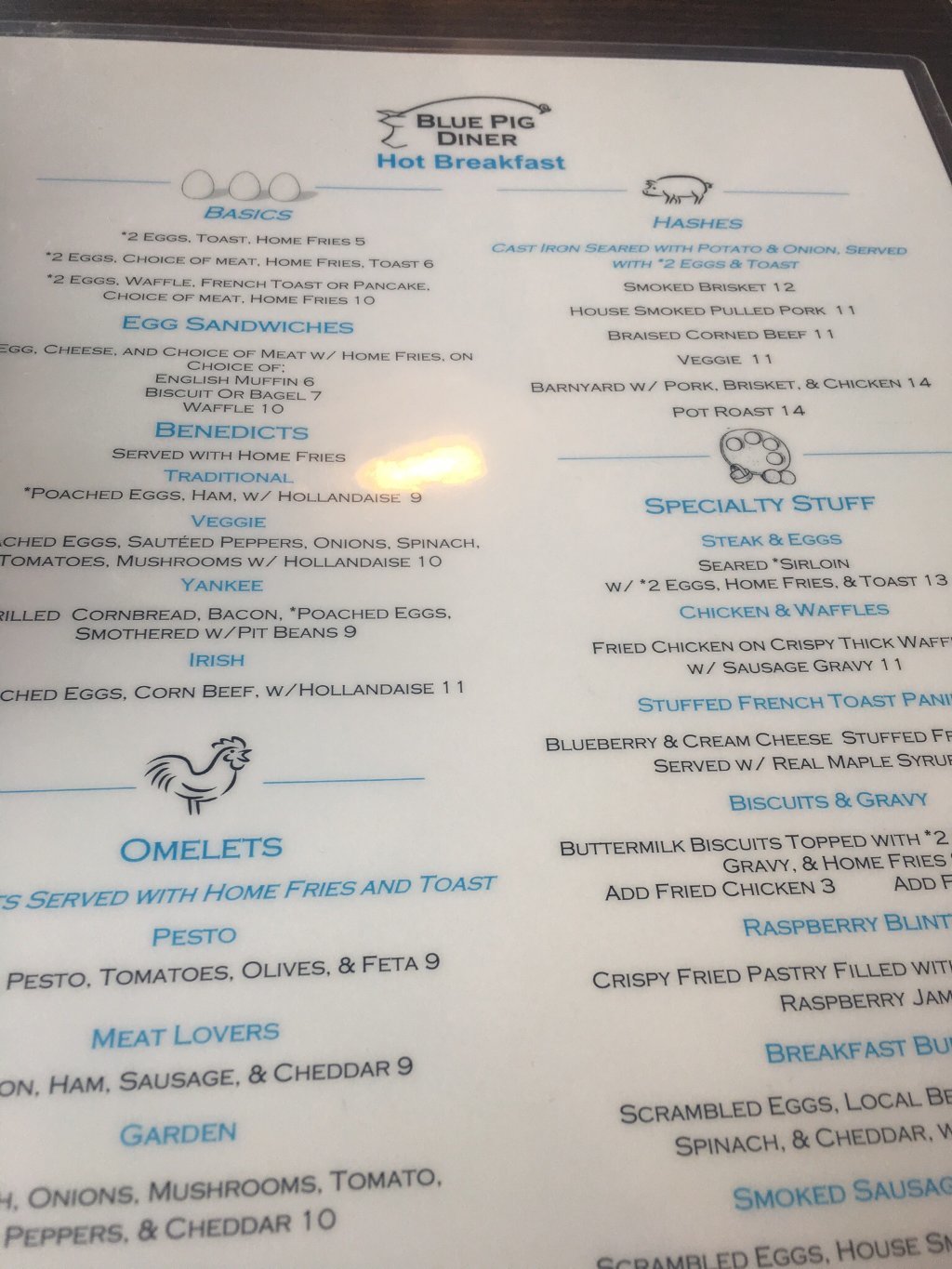 The Blue Pig Diner