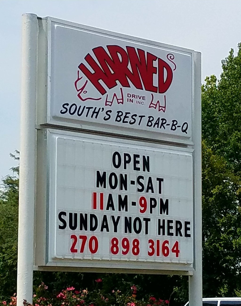 Harned`s Drive In