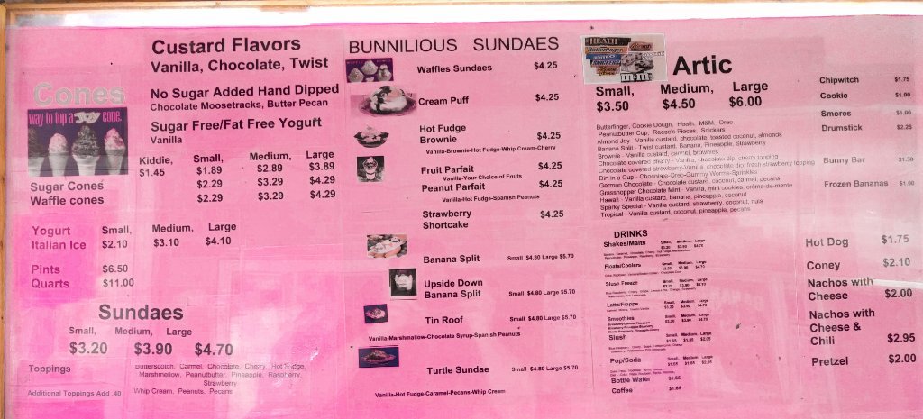 Bunny`s Frozen Custard