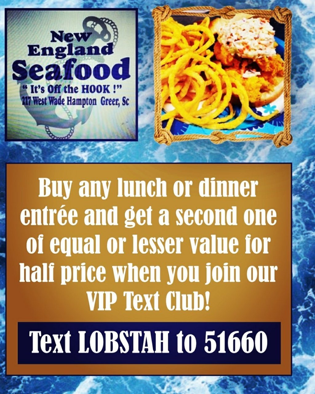 New England Seafood Of Greer