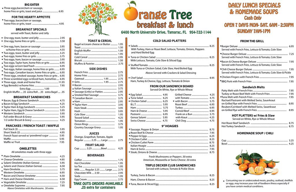 Orange Tree Breakfast & Lunch