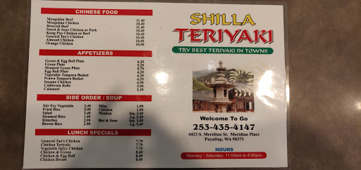 Shilla Teriyaki & Sushi Bar