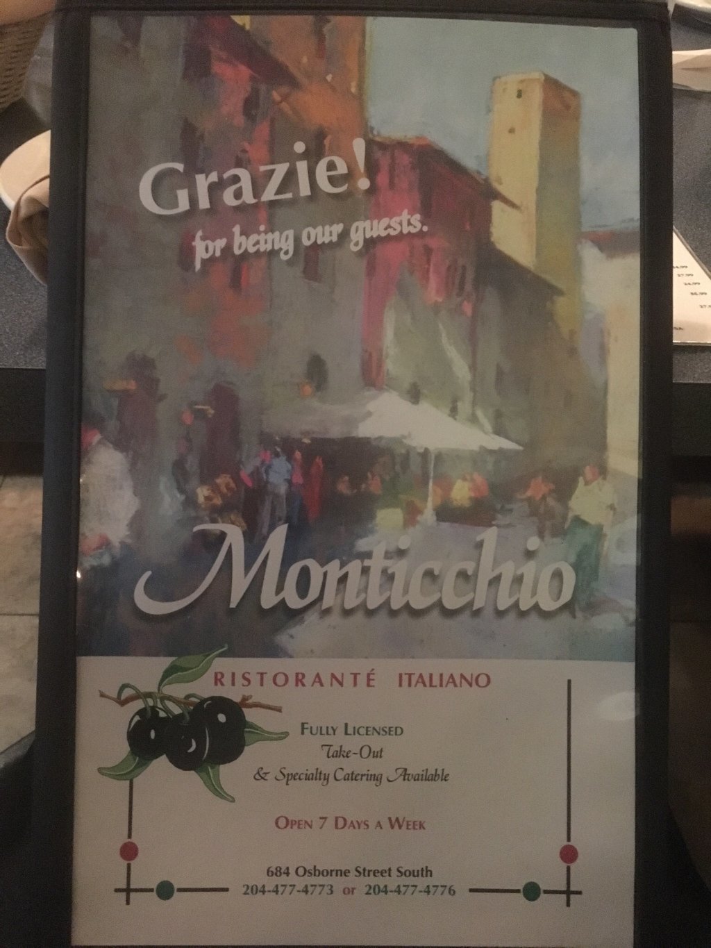 Monticchio Pizza & Restaurant