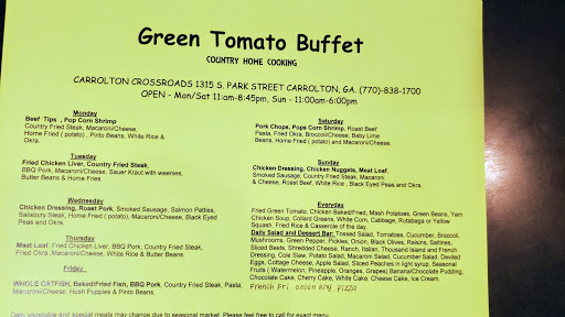 Green Tomato Buffet