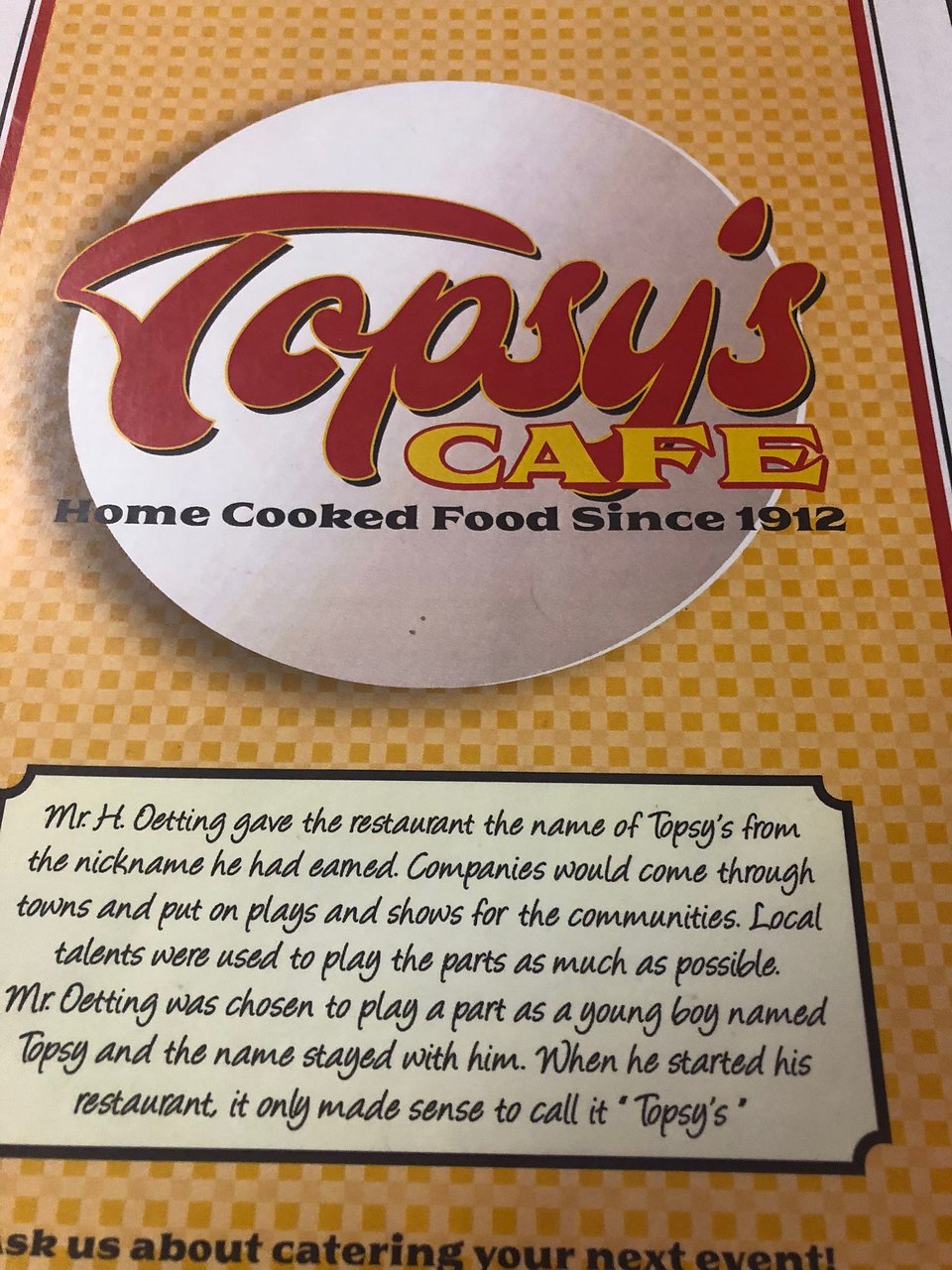 Topsy`s Cafe