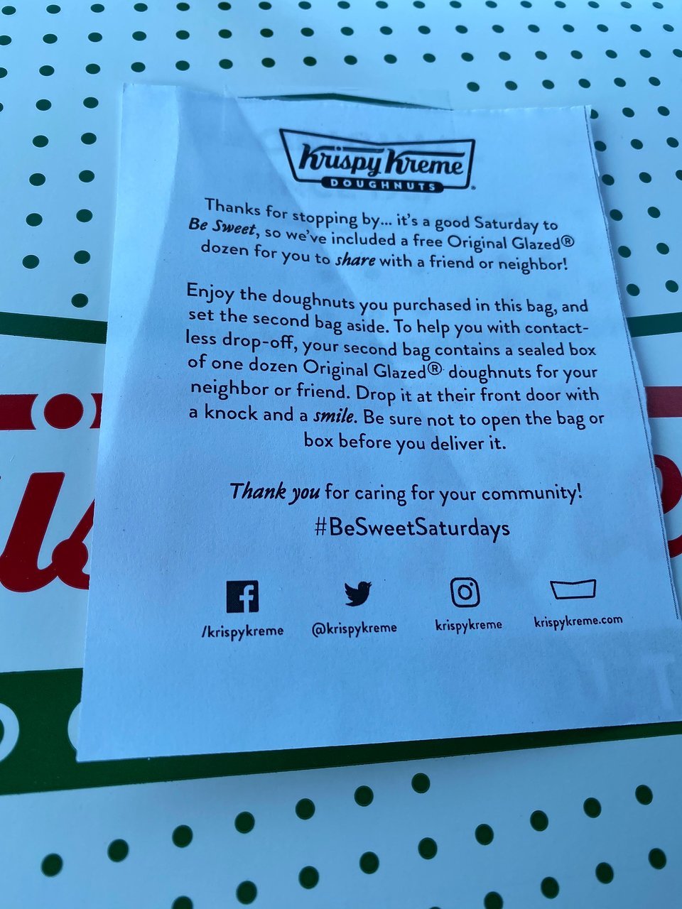 Krispy Kreme Doughnuts